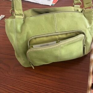 Cabin Creek Light Green Shoulder Bag